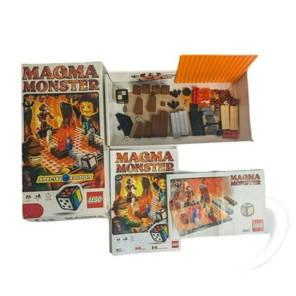 Lego Other - Lego 3847 Magma Monster Special Edition Game Replacement Parts